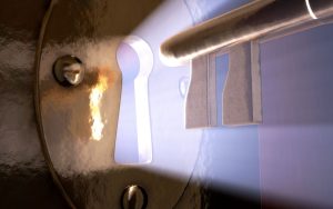 Key in door lock Learnme