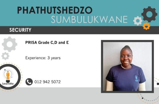 28. Phathutshedzo Sumbulukwane LearnMe